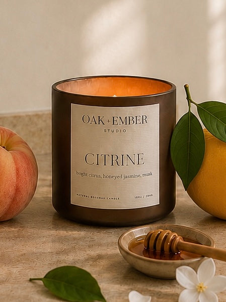 Citrine — Bright Citrus, Honeyed Jasmine, Peach